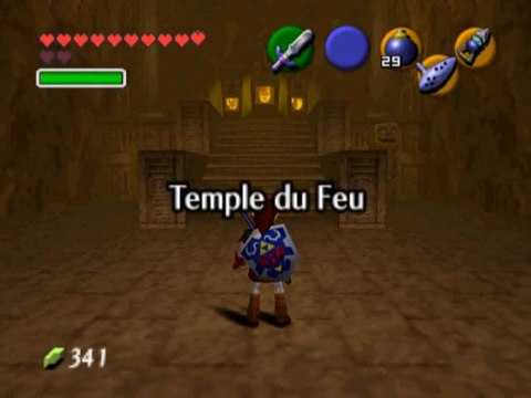 The legend of Zelda OOT 10x1 (le temple du feu part 1)