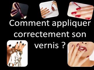 comment poser correctement du vernis à ongles  méthode esthéticienne