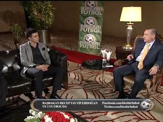 BAŞBAKAN ERDOĞAN 1'E 1 FUTBOL ÖZEL KONUĞU BÖLÜM 2
