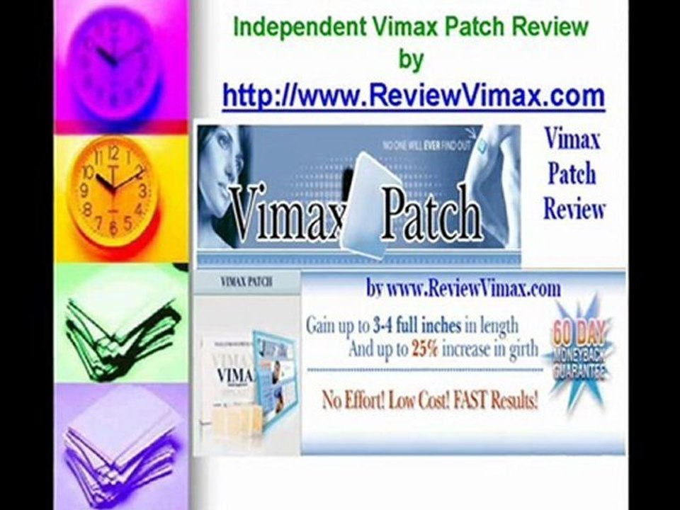 Vimax Patch Review