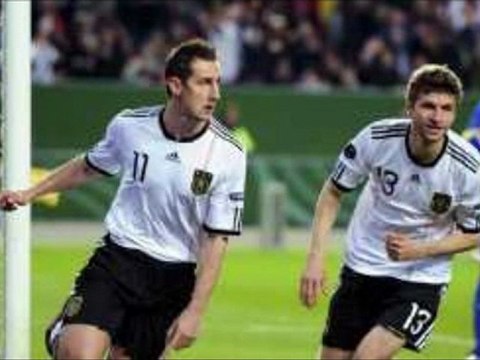 Germany 4-0 Kazakhstan Klose, Mueller double