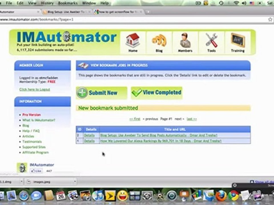 Free Social Bookmarking Submission