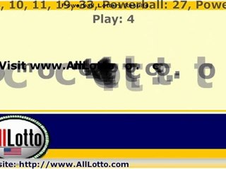 Powerball Lottery Drawing Results for March 26, 2011