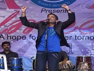 Raju Shrivastav Performs At Global Vision NGO