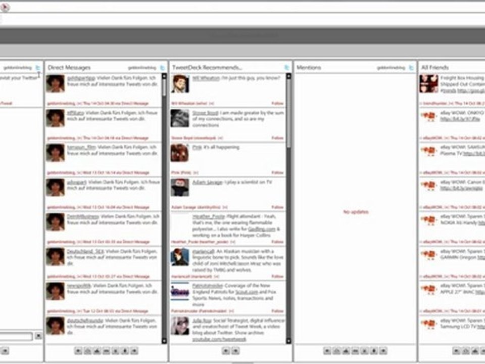 Tweetdeck- einfaches Verwalten von Twitter- und anderen Social-Media-Accounts