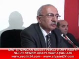 Erzincan Hulki Şener MHP'den Milletvekili Aday Adayı Oldu