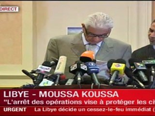 Intervention Moussa Koussa et Moussa Ibrahim