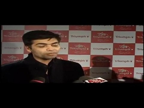Karan Johar At 'Triumph Lingerie Fashion Show'