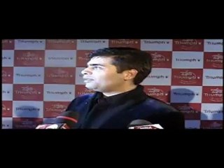 Karan Johar At 'Triumph Lingerie Fashion Show'