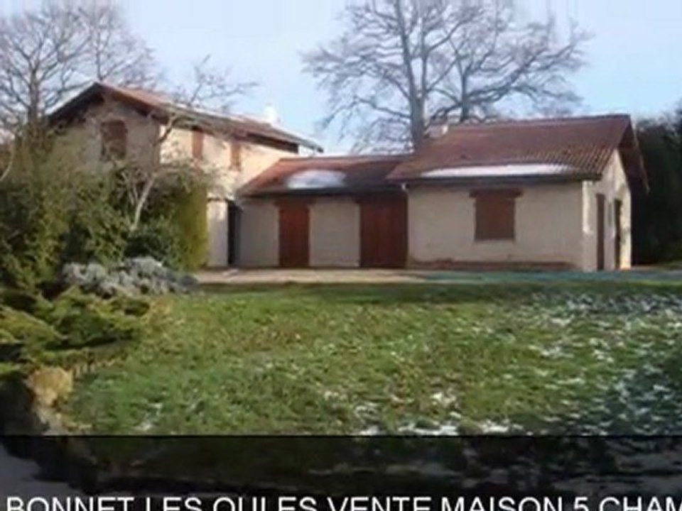 SAINT BONNET LES OULES VENTE MAISON 5 CHAMBRES