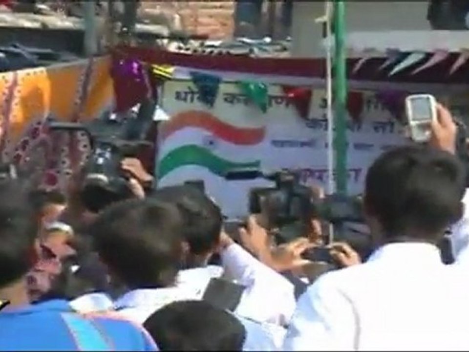 Aamir khan At Dhobi Ghaat On Republic Day