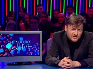 10 O'Clock Live - Charlie Brooker on Rebecca Black