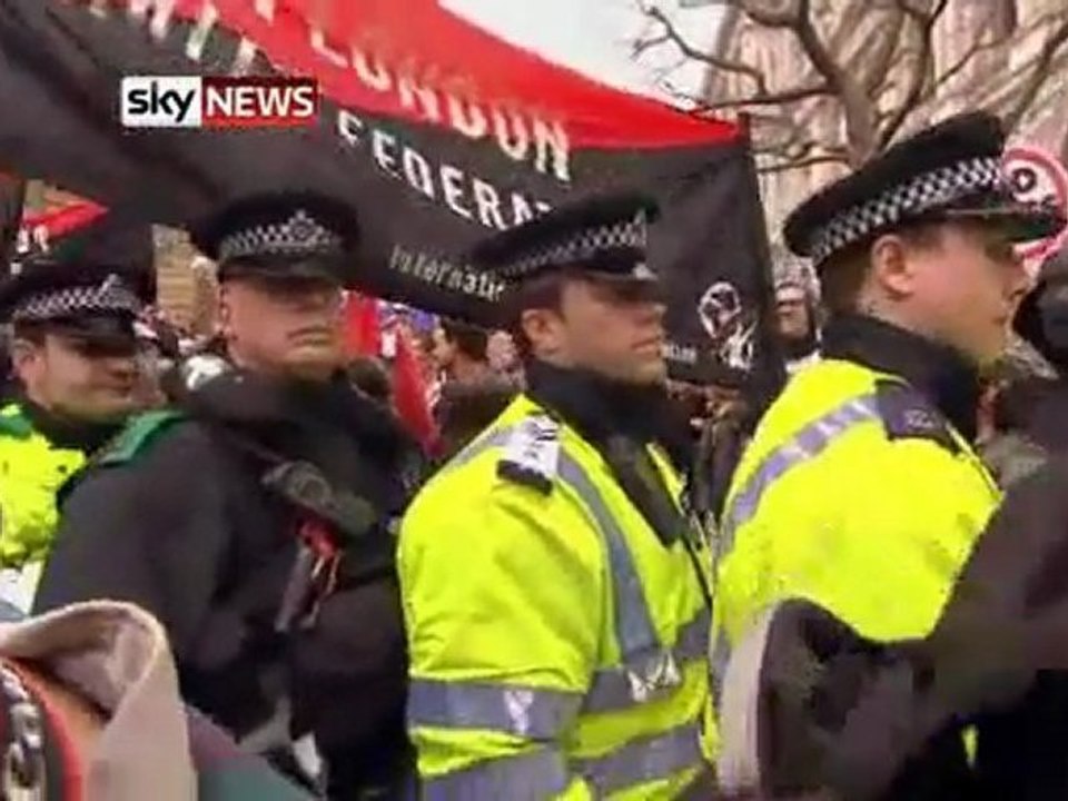 Manifestation Londres 26 mars 2011