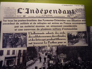 LA RETIRADA  l'exil des réfugiés espagnols