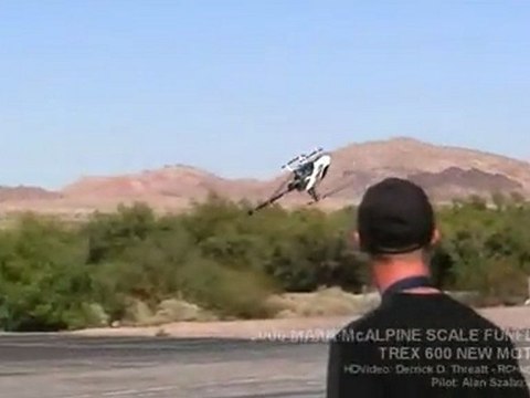 TRex 600 Helicopter - Amazing Tricks