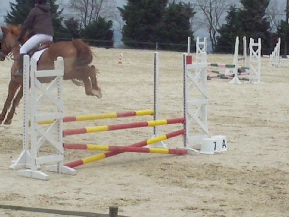 Marion et Gary club 3 CSO Eole 27-03-11