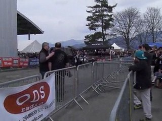 Crazy cars ouvre le show des Ultimate Burning La Roche/Foron mars 2011