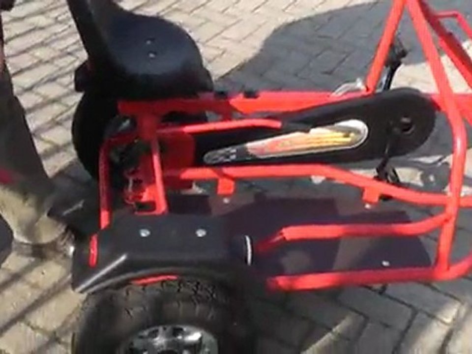 kart à pédale – side-car