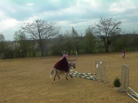 Premier concours avec Tra'Poney.