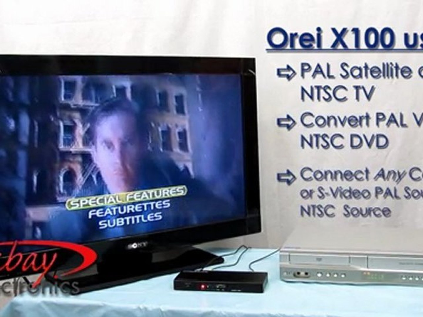 Orei X100 PAL NTSC Video Signal Converter Multisystem ... - video  Dailymotion
