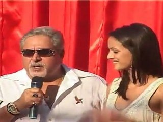 Vijay Mallya Welcomes The Salman Khan On Calendar Launch