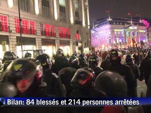 Arrestations en marge des manifestations à Londres