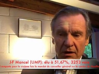 Canton de Noailles, J-F Mancel réélu de justesse