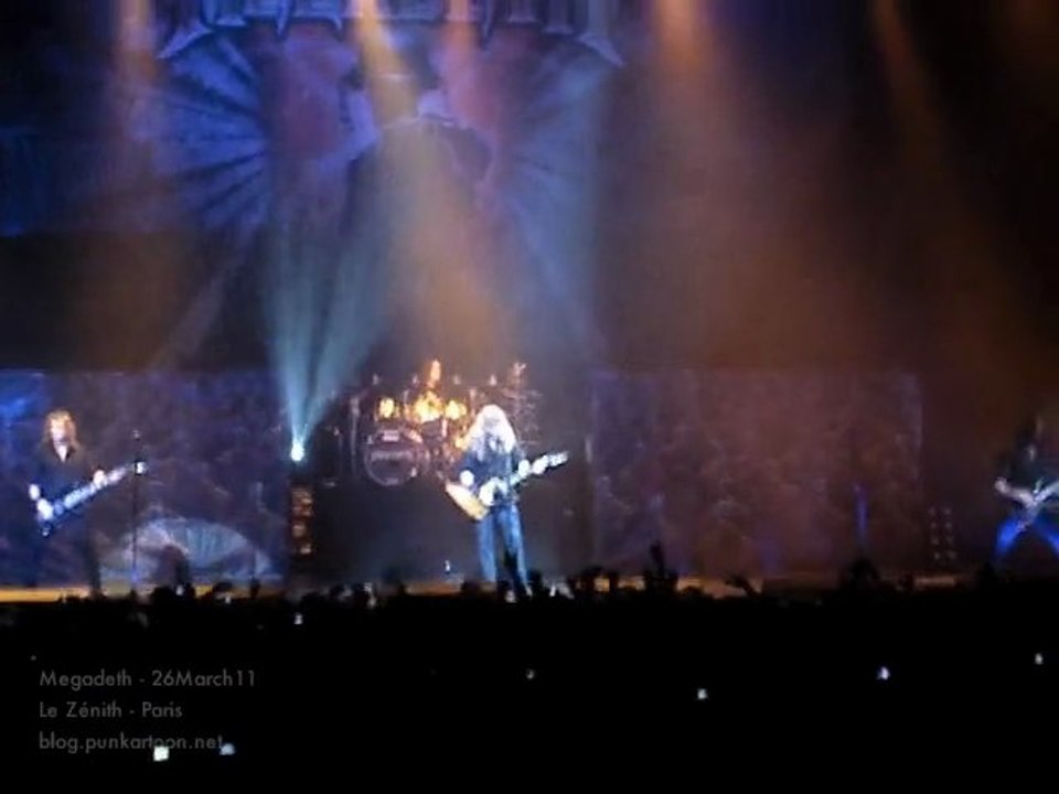 Megadeth - European Carnage Paris - A Tout Le Monde