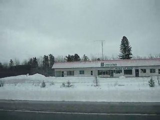 Sur la route de Montréal à Québec