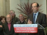 Cantonales : Intervention de François Hollande