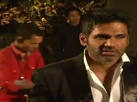 Suniel Shetty At Wedding Reception Of Imraan Khan