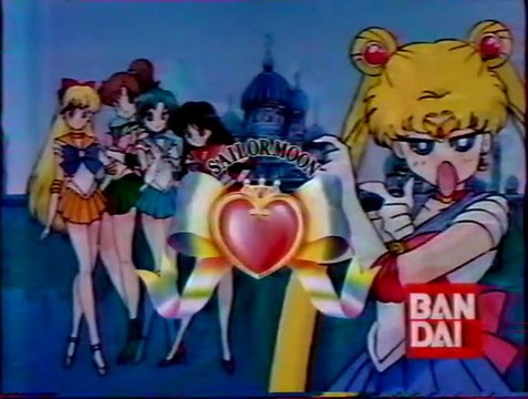 Publicité Poupées mannequin Sailor Moon Bandai 1995