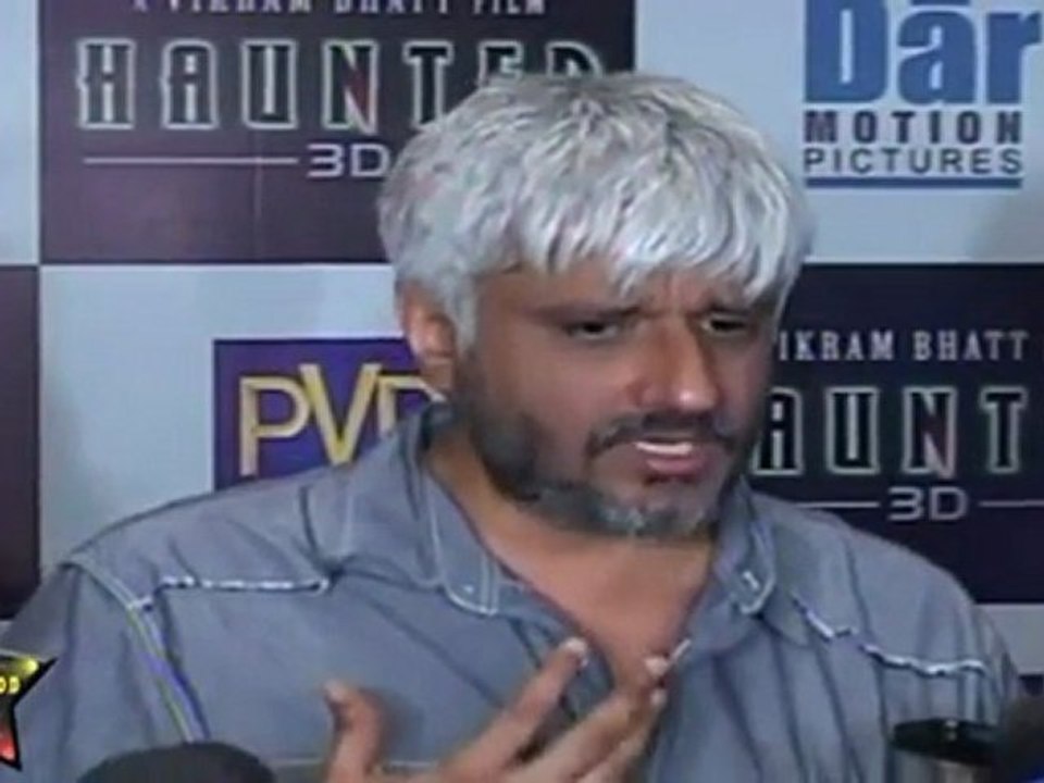 Vikram Bhatt At Press Meet Of His Film 'Haunted'