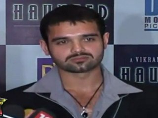 Mimoh Chakraborty  At Press Meet Of His Film 'Haunted'