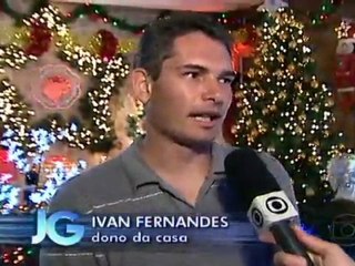 Globo Vídeos - VIDEO - Casa em Mauá vira atração na época do Natal