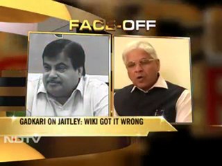 WikiLeaks got it wrong: Gadkari on Jaitley