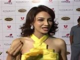 Very Hot Saumya At The Global Indian Film & TV  Honours Awards