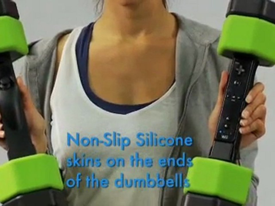 Adjustable Weight Dumbbells For Wii (Black)