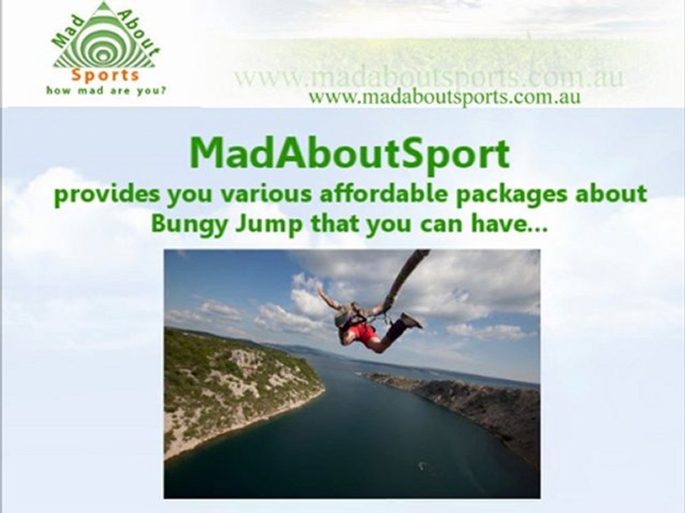 Experience Bungy Jump