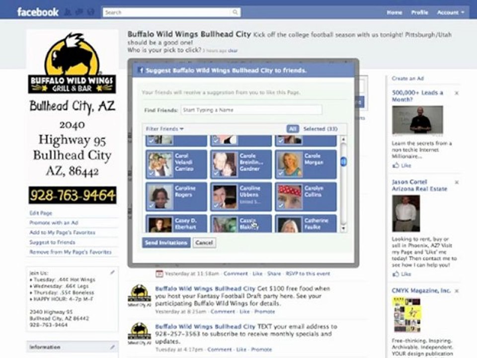 How to Invite Your Friends to Your Facebook Fan Page