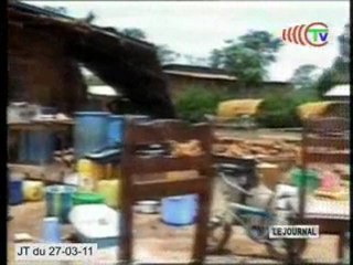 Assistance aux populations sinistrées du village Kiossi