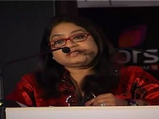 Anuradha Prasad From BAG Films At Serial Launch On Colors