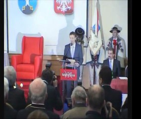 Adam Małysz honorowym obywatelem Zakopanego - cz. 1