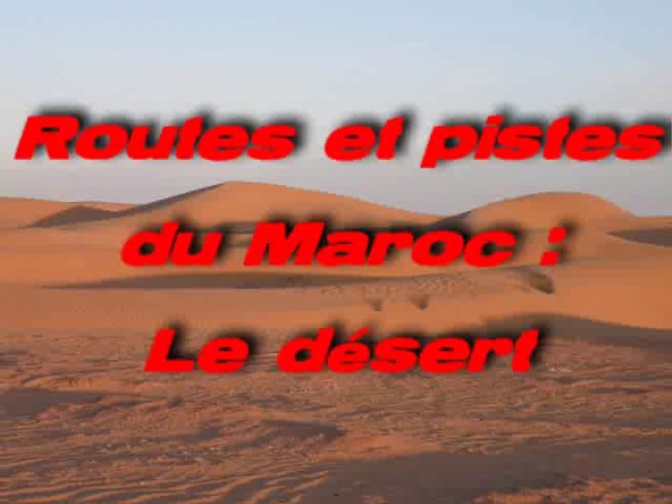 M'Hamid, le désert du Maroc