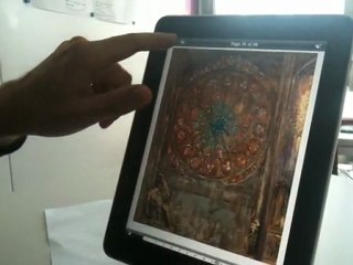 Démonstration de l'album "Odilon Redon" sur Ipad