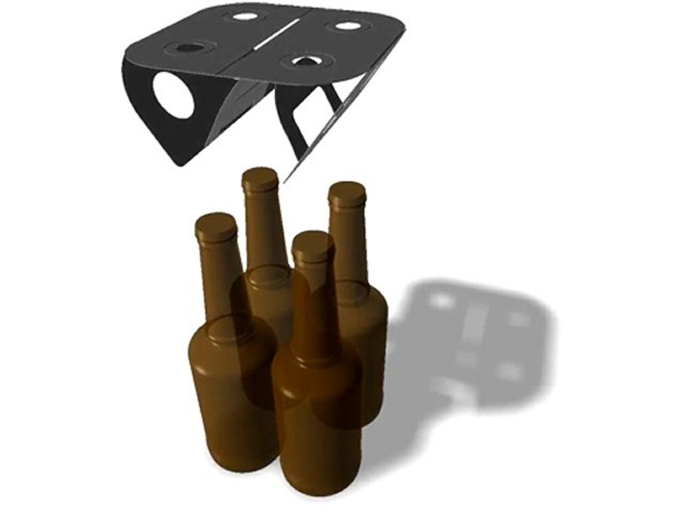 Marzek Etiketten - Bier 4er - Visualizer