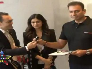 Very Hot Shamita Shetty & Ravi Shahstri At Audi Magazine launch