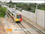 Obres d’electrificació del tren Palma-Lloseta