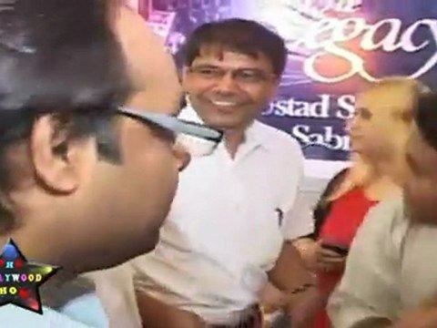 Zakir Hussain Launches Album The Legacy By Ustad Sultan Khan And Son Sabir Khan