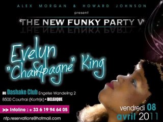 Evelyn Champagne King - Concert En Belgique - Vendredi 08 Avril 2011 - The New Funky Party 5 !!!